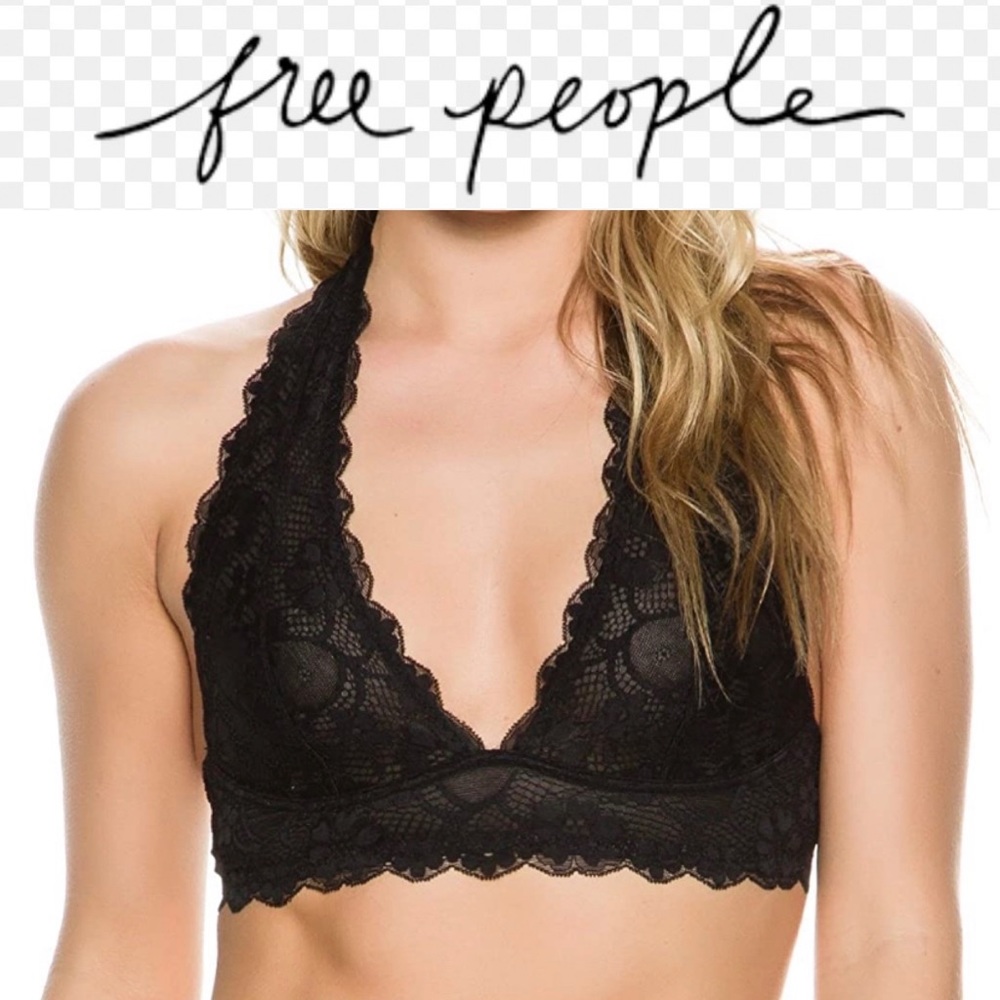 Free People Women's Galloon Lace Halter To…